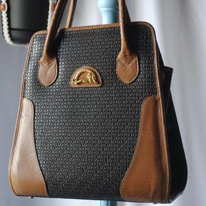 Ted Lapidus Signature Paris France Prism Purse